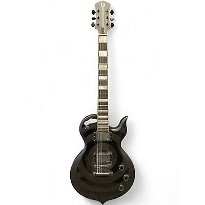 Used Wylde Audio Odin Blackout Black Solid Body Electric Guitar