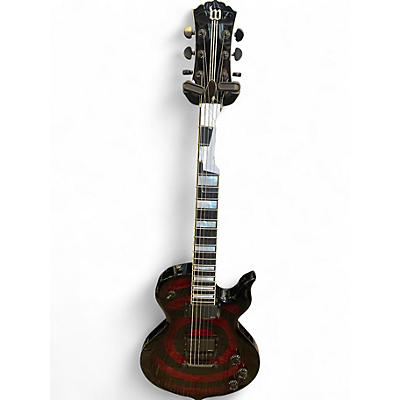 Used Wylde Audio Odin Crimson Red Trans Solid Body Electric Guitar