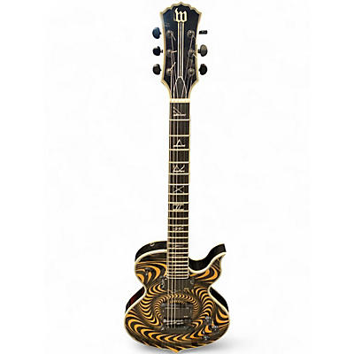 Used Wylde Audio Odin Grail Psychic Bullseye Solid Body Electric Guitar
