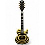 Used Wylde Audio Used Wylde Audio Odin Grail bullseye Black and Yellow Solid Body Electric Guitar Black and Yellow