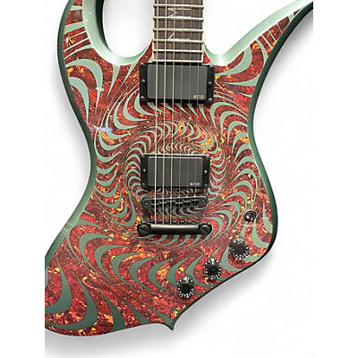 Used Wylde Audio THORAXE PSYCIC BULLSEYE Solid Body Electric Guitar