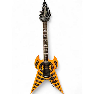 Used Wylde Audio Wylde Audio Warhammer FR Norse Dragon Natural Solid Body Electric Guitar