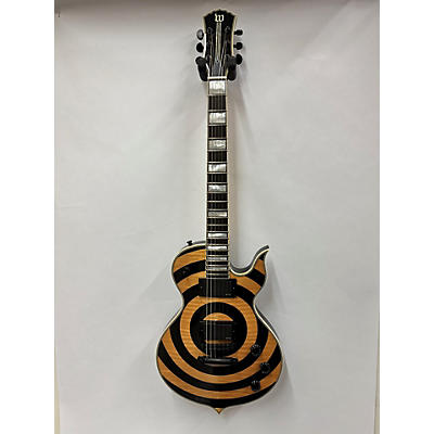 Wylde Audio Used Wylde Audio Wylde Odin Grail Black And Yellow Solid Body Electric Guitar