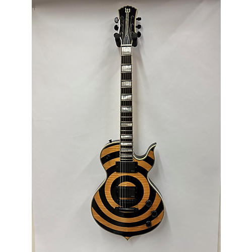 Wylde Audio Used Wylde Audio Wylde Odin Grail Black And Yellow Solid Body Electric Guitar Black and Yellow