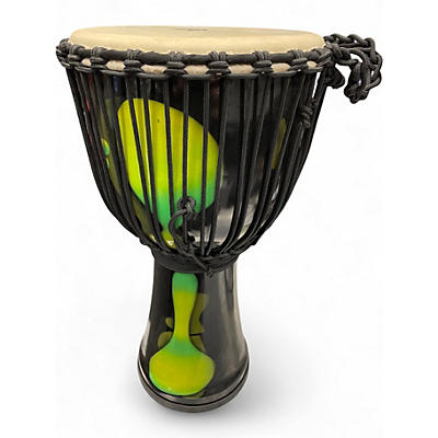 Used X8 Drums Blackout lava lamp djembe  10in Djembe