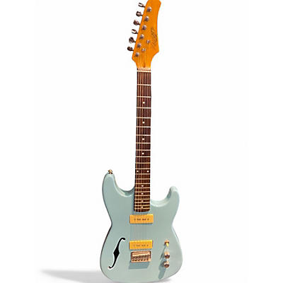 Used Xaviere CUSTOM SHOP POWDER BLUE Solid Body Electric Guitar