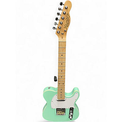 Used Xaviere PRO820 Seafoam Green Solid Body Electric Guitar