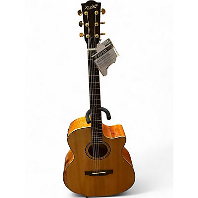 Used Xaviere RTS750SCE Natural Acoustic Guitar