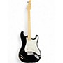 Used Xaviere Strat Style Black Solid Body Electric Guitar Black