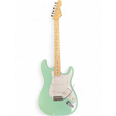 Used Xaviere Strat Style Seafoam Green Solid Body Electric Guitar