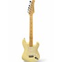 Used Xaviere Strat Vintage White Solid Body Electric Guitar Vintage White