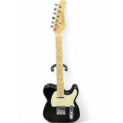 Used Xaviere T STYLE Black Solid Body Electric Guitar