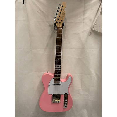 Xaviere Used Xaviere T STYLE Pink Solid Body Electric Guitar