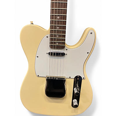 Used Xaviere XV-820 T-Style Vintage White Solid Body Electric Guitar