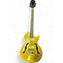 Used Xaviere semi-hollow Metallic Gold Hollow Body Electric Guitar Metallic Gold
