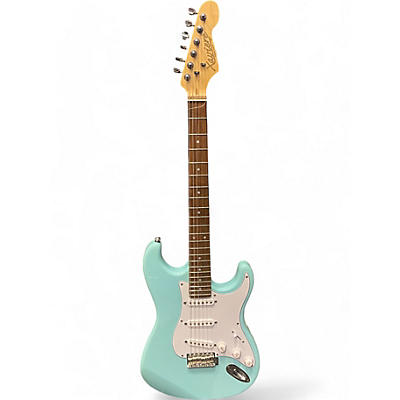 Xaviere Used Xaviere strat Blue Solid Body Electric Guitar