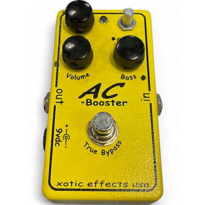 Used Xotic AC Booster Overdrive Effect Pedal