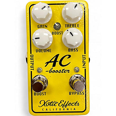 Used Xotic AC Booster Overdrive Effect Pedal