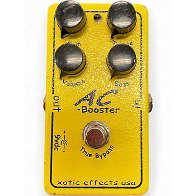 Used Xotic AC Booster Overdrive Effect Pedal