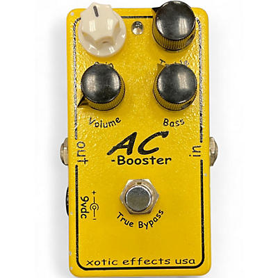 Used Xotic AC Booster Overdrive Effect Pedal