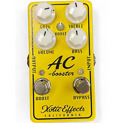 Used Xotic AC Booster Overdrive Effect Pedal