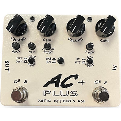 Used Xotic AC Plus Overdrive Effect Pedal