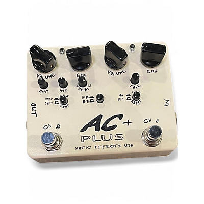Used Xotic AC Plus Overdrive Effect Pedal