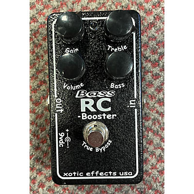 Used Xotic BASS RC BOOSTER Bass Effect Pedal