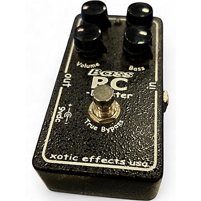 Used Xotic BASS RC BOOSTER Bass Effect Pedal