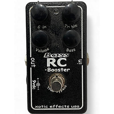 Used Xotic BASS RC BOOSTER Bass Effect Pedal