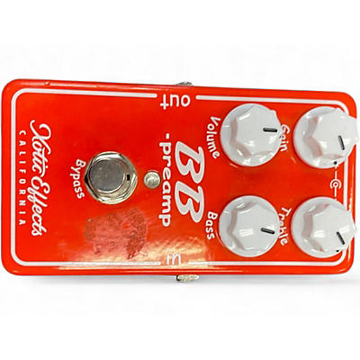 Used Xotic BB Preamp Overdrive Effect Pedal