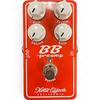 Used Xotic BB Preamp Overdrive Effect Pedal