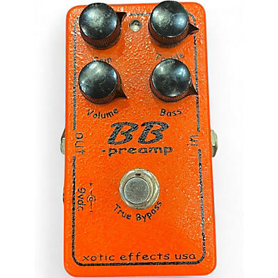 Used Xotic BB Preamp Overdrive Effect Pedal