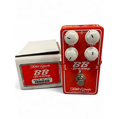 Used Xotic BB Preamp Overdrive Effect Pedal