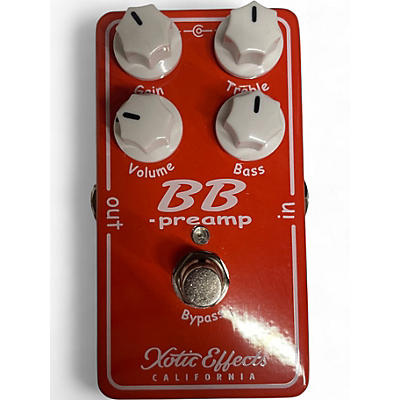 Used Xotic BB Preamp Overdrive Effect Pedal