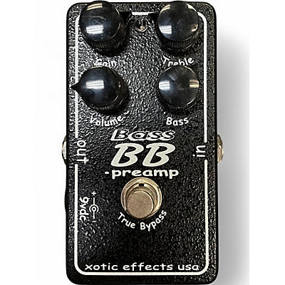 Used Xotic Bass BB Preamp Overdrive Bass Effect Pedal