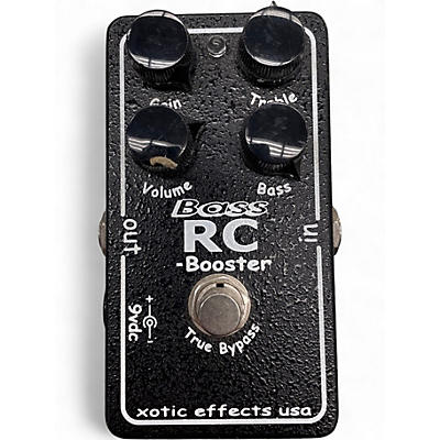Used Xotic Bass RC Booster Bass Effect Pedal