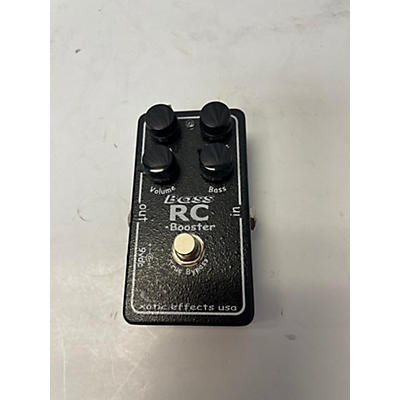 Xotic Used Xotic Bass RC Booster Effect Pedal