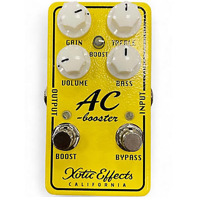 Used Xotic Effects AC BOOST Effect Pedal