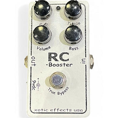 Used Xotic RC Booster Effect Pedal