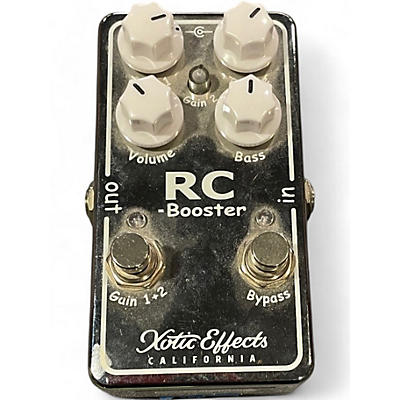 Used Xotic RC Booster Effect Pedal