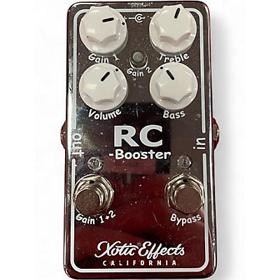Used Xotic RC Booster Effect Pedal