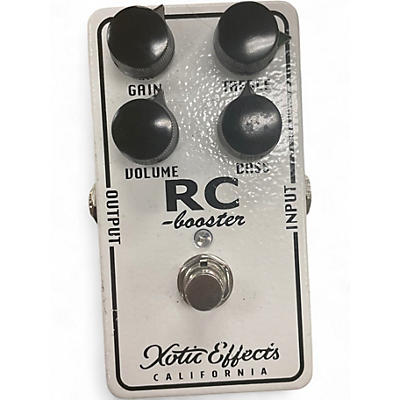 Used Xotic RC Booster Effect Pedal