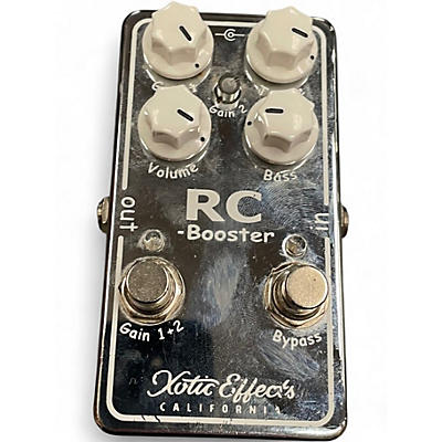 Used Xotic RC Booster Effect Pedal