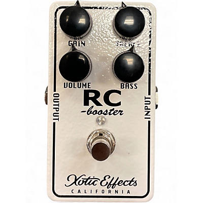 Used Xotic RC Booster Effect Pedal