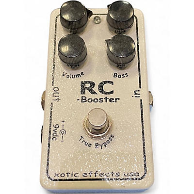 Used Xotic RC Booster Effect Pedal
