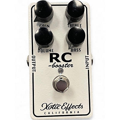 Used Xotic RC Booster Effect Pedal
