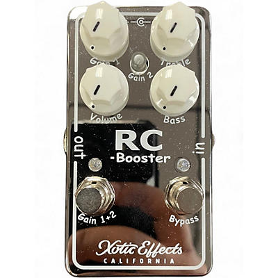 Used Xotic RC Booster Effect Pedal