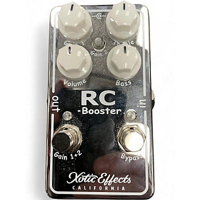 Used Xotic RC Booster Effect Pedal