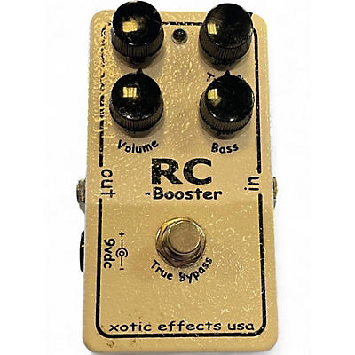 Used Xotic RC Booster Effect Pedal